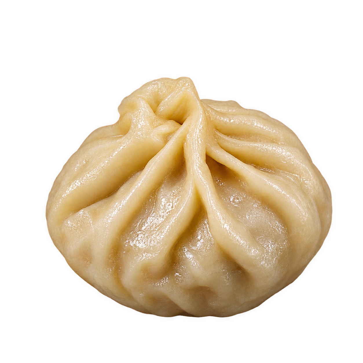 Plate of Steaming Momos